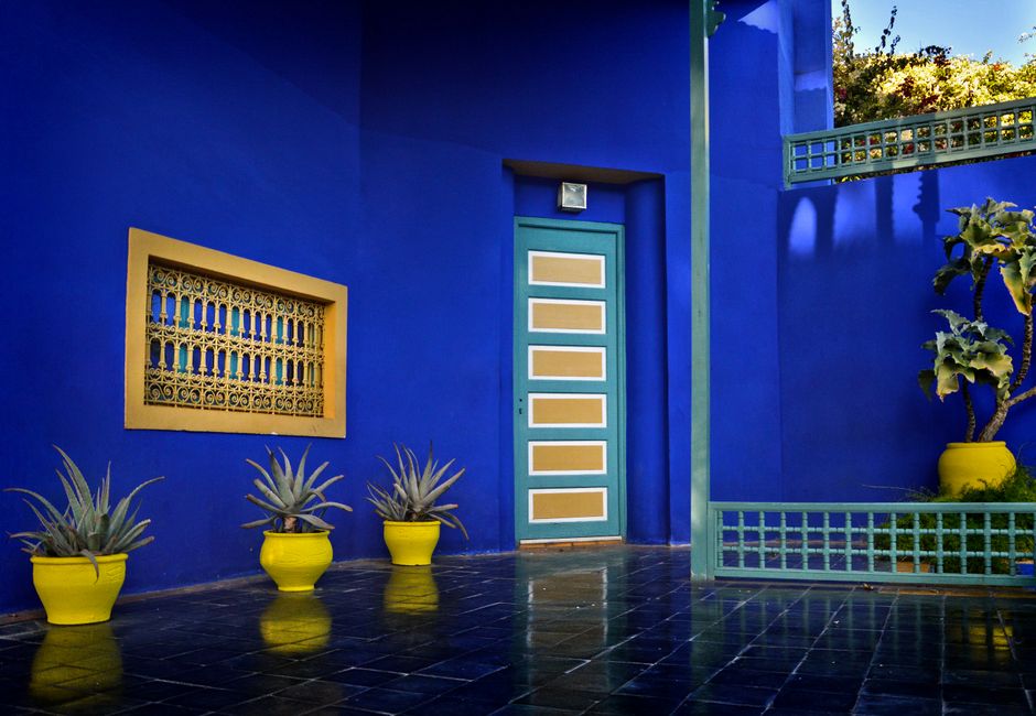 Bleu majorelle : la couleur qui n’est pas pour tous les murs