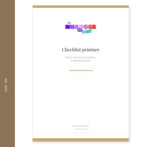 Checklist peinture préparer ses murs